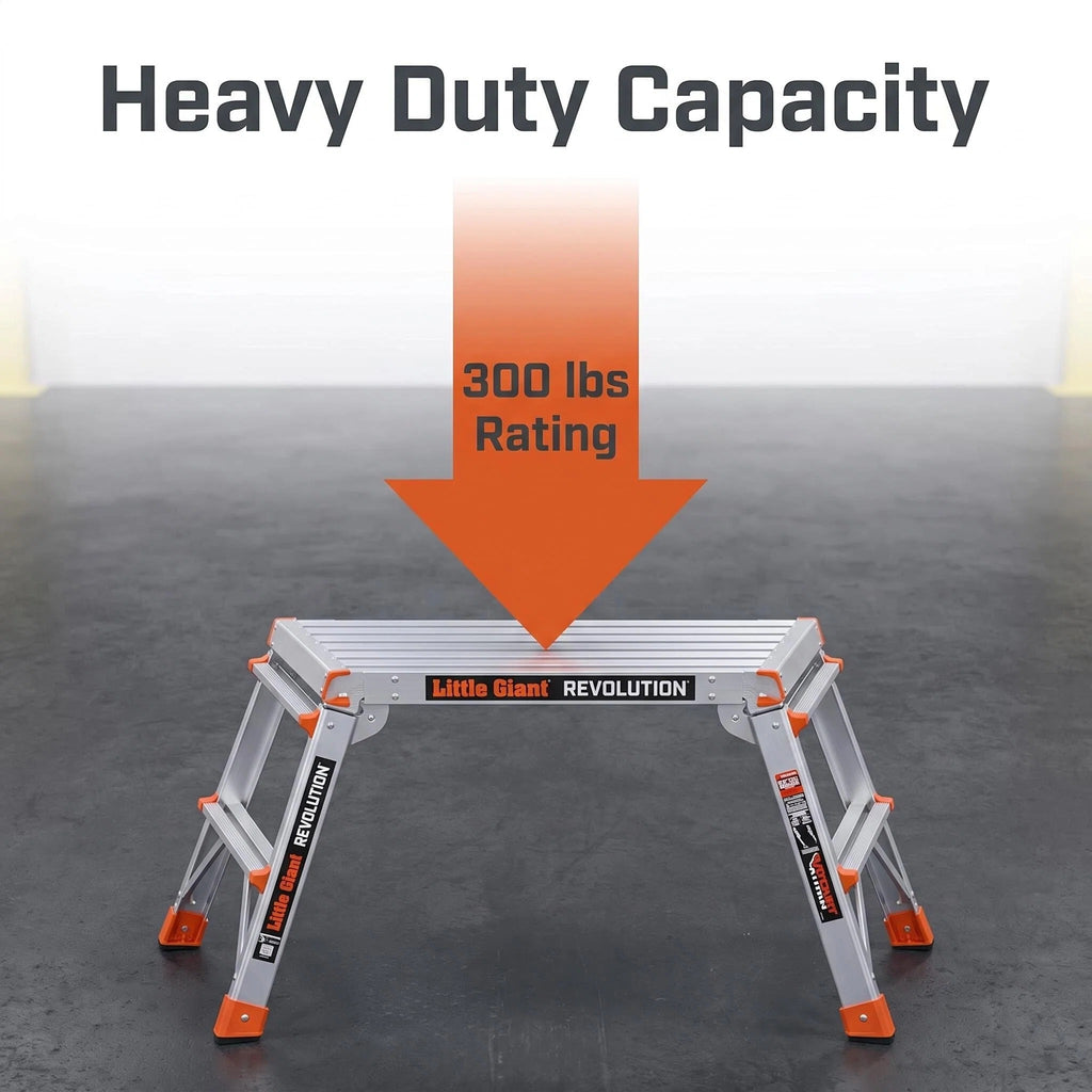 Multi-Position Ladder, Aircraft-Grade Aluminum Ultra-Lightweight Step Ladder