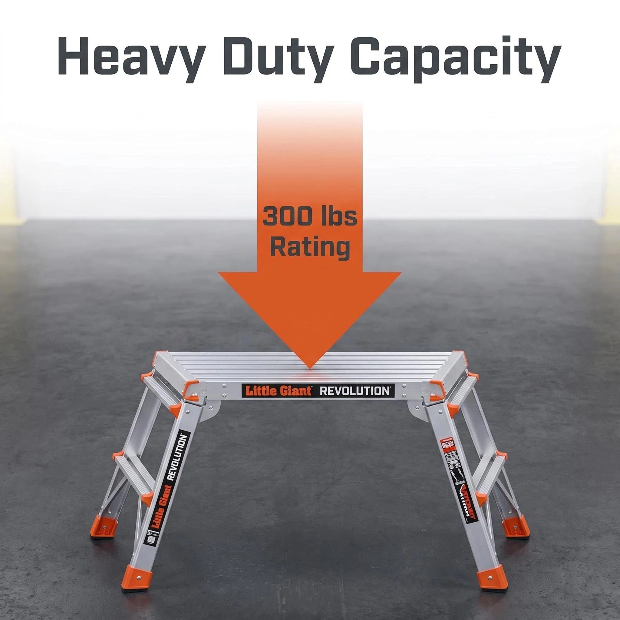 Multi-Position Ladder, Aircraft-Grade Aluminum Ultra-Lightweight Step Ladder