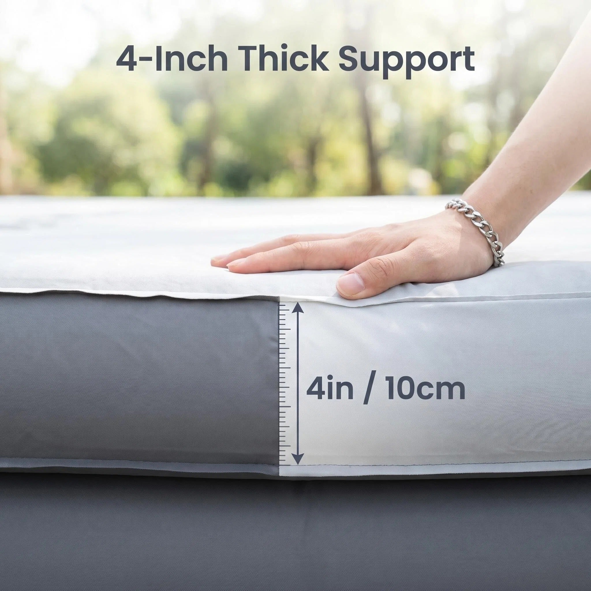 Premium SUV Air Mattress, Car Camping Inflatable Bed for SUV Trunk