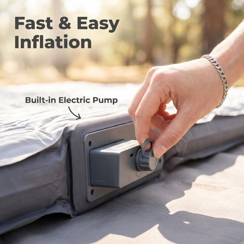 Premium SUV Air Mattress, Car Camping Inflatable Bed for SUV Trunk